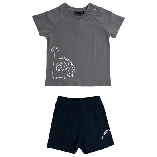 Bodytalk Βρεφικό σετ Boys Raglan T-Shirt & Shorts Set